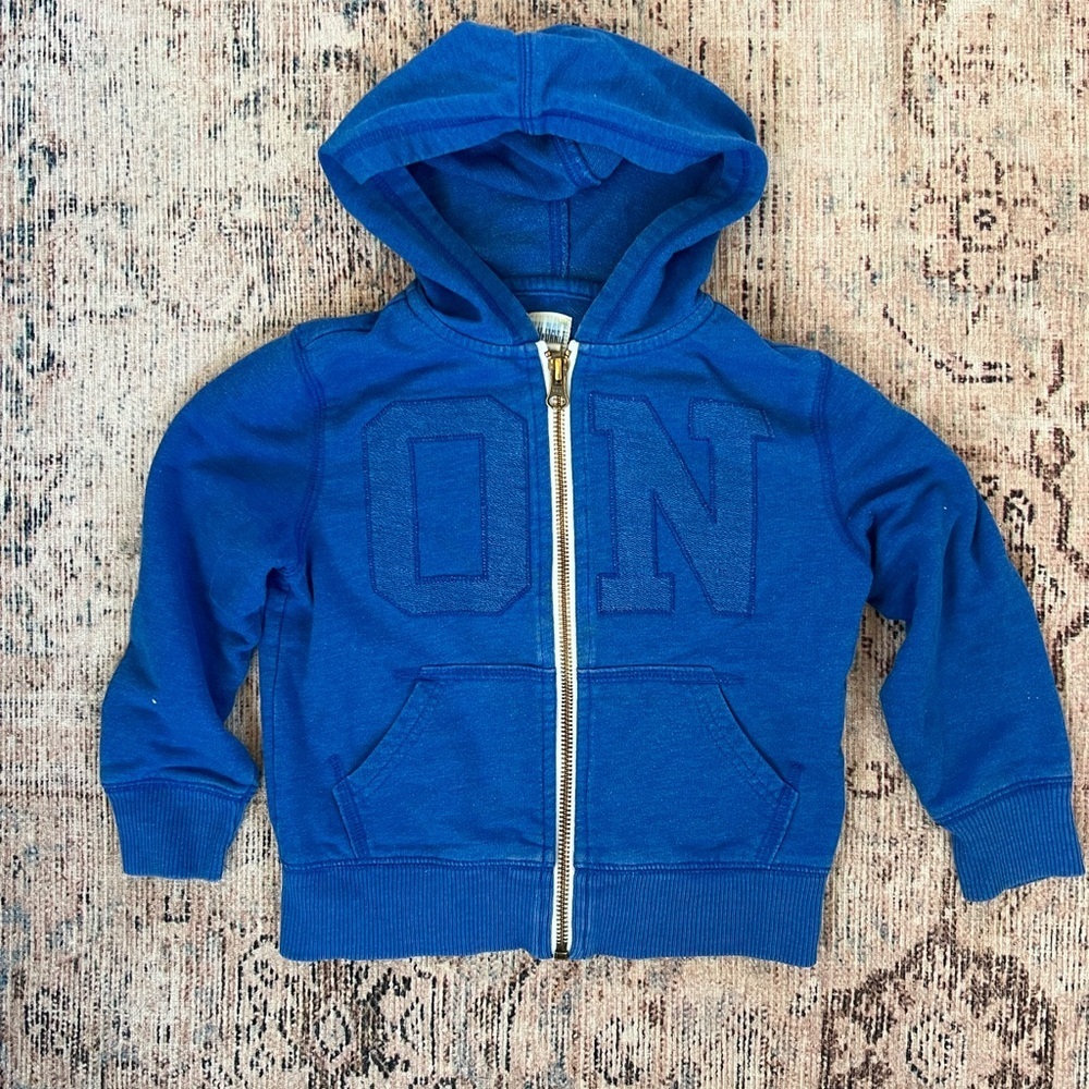 Old Navy Kids Blue Zip-Up Hoodie